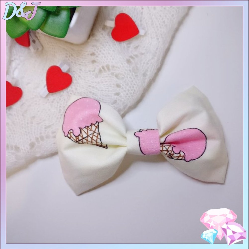 🎀BOGO👧 Ice Cream Cone Hair Bow